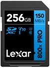 Cartão de memória Lexar 256GB de alto desempenho 800x PRO SDXC UHS-I Cartão de memória Lexar 256GB de alto desempenho 800x PRO SDXC UHS-I