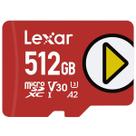 Cartão de memória Lexar 512GB PLAY microSDXC UHS-I C10 U3 V30 A2 Cartão de memória Lexar 512GB PLAY microSDXC UHS-I C10 U3 V30 A2