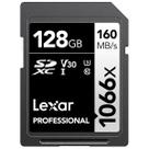 Cartão de memória Lexar Professional 1066x 128GB SDXC UHS-I C10 U3 V30 Cartão de memória Lexar Professional 1066x 128GB SDXC UHS-I C10 U3 V30