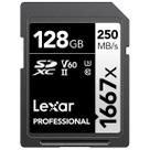 Cartão de memória Lexar Professional 1667x 128GB SDXC UHS-II