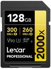 Cartão de Memória Lexar Professional 2000x 128GB SDXC UHS-II V90