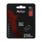 Cartão de Memória Micro Sd 256GB P500 Extreme Pro - Netac