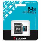 Cartão de Memória Micro Sd Canvas Go Plus 64GB SDCG4-64GB U3 V30 A2 Kingston Cartão de Memória Micro Sd Canvas Go Plus 64GB SDCG4-64GB U3 V30 A2 Kingston