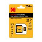 Cartão De Memória Micro SD KODAK 64GB 128GB 256GB 512GB Classe 10 U3 V30 A1 Para Câmera De Carro, PC