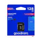 Cartão de Memória MicroSD com Adaptador SD 128GB GOODRAM