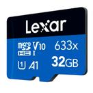 Cartão De Memória Microsd Lexar 32gb 100mb/s 633x UHS-I