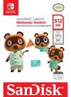 Cartão de Memoria MicroSD Nintendo Switch 512GB Sandisk