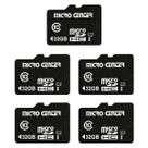Cartão de Memória microSDHC 32GB Classe 10 - Pacote com 5 Unidades Cartão de Memória microSDHC 32GB Classe 10 - Pacote com 5 Unidades