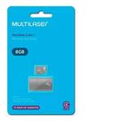 Cartão De Memória Multilaser 8gb 2 Em 1 Mc161