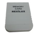 Cartão de Memória NEXiLUX PS1 1M Compatível com PSX e PS2