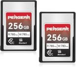 Cartão de Memória PERGEAR 256 GB CFexpress Tipo A - Kit com 2 Cartão de Memória PERGEAR 256 GB CFexpress Tipo A - Kit com 2