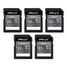 Cartão de Memória PNY Elite 32GB Class 10 U1 V10 SDHC - 100MB/s