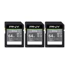 Cartão de memória PNY Elite 64GB Classe 10 U1 V10 SDXC - 100MB/s