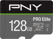 Cartão de memória PNY PRO Elite 128GB microSDXC Classe 10 U3 V30