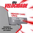 Cartão De Memória pra Celular Smartphone MicroSD 128GB 256GB 512GB 1TB 2TB Cartão pra Câmera de Segurança