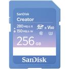 Cartão de memória SanDisk Creator SD UHS-II 256GB V60 com Adobe CC