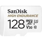Cartão de memória SanDisk High Endurance 128GB UHS-I microSDXC