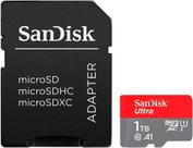 Cartão de Memória Sandisk Microsdxc Ultra SDSQUAC-1T00-GN6MA Uhs-I 1TB 150MB/s 2X1 Cartão de Memória Sandisk Microsdxc Ultra SDSQUAC-1T00-GN6MA Uhs-I 1TB 150MB/s 2X1