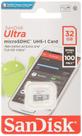 Cartão de memória SanDisk Ultra microSDHC 32GB 100MB/s Classe 10