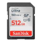 Cartao de Memoria SD Sandisk Ultra 512GB / 150MBS / C10 - (SDSDUNC-512G-GN6IN) Cartao de Memoria SD Sandisk Ultra 512GB / 150MBS / C10 - (SDSDUNC-512G-GN6IN)