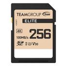 Cartão de memória TEAMGROUP Elite 256GB UHS-I U3 V30 4K SDXC Cartão de memória TEAMGROUP Elite 256GB UHS-I U3 V30 4K SDXC