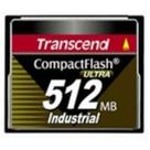 Cartão de memória Transcend CompactFlash 512MB TS512MCF100I