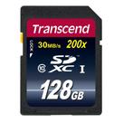 Cartão de memória Transcend SDXC 128GB Classe 10 até 30MB/s