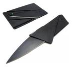 Cartão Faca Ninja Lamina Afiada Dobrável Credito Carteira Cor Preto Cartão Faca Ninja Lamina Afiada Dobrável Credito Carteira Cor Preto