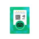 Cartão Inteligente NFC e QR para Avaliações e Redes Sociais Cartão Inteligente NFC e QR para Avaliações e Redes Sociais