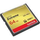 Cartão Memória Compactflash 64Gb Extreme 120Mb/S - Importado