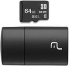 Cartão Memória Microsd 64gb Pendrive Usb Multilaser Cartão Memória Microsd 64gb Pendrive Usb Multilaser