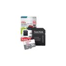 Cartão memória sandisk ultra 64gb classe 10 microsd