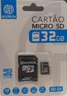 Cartão Micro SD 32GB Hoopson Classe 10 com Adaptador SD