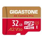 Cartão Micro SD Gigastone 32GB A2 V30 UHS-I U3 C10 com adaptador