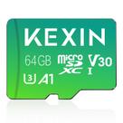 Cartão Micro SD KEXIN 64GB - 85MB/s - 4K UHD - V30 A1 C10