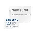 Cartão Micro SD Samsung Evo Plus (128GB, 256GB, 512GB) - 4K U1/U3