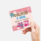 Cartão motivacional Cultive 100 unid Cartão motivacional Cultive 100 unid