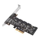 Cartão PCI Express SilverStone Technology ECS06 6 portas SATA Cartão PCI Express SilverStone Technology ECS06 6 portas SATA