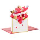 Cartão Pop-Up de Dia dos Namorados com Envelope em Formato de Coração Hallmark