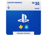 Cartão Presente Digital PlayStation Store R$ 35,00 PlayStation Store