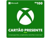 Cartão Presente Digital Xbox R$ 100,00