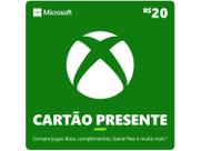 Cartão Presente Digital Xbox R$ 20,00 Microsoft