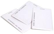 Cartão rfid pvc clamshell proximidade 100 pçs 125khz