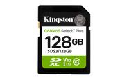 Cartão SD Kingston Canvas Select Plus 128GB Classe 10 UHS-I Cartão SD Kingston Canvas Select Plus 128GB Classe 10 UHS-I