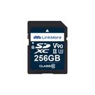Cartão SD LinkMore XV29 256GB - SDXC UHS-II C10 U3 V90 4K 8K