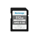 Cartão SD Nextorage NX-F2SE 512 GB UHS-II V60 280 MB/s
