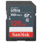 Cartão SD Sandisk Ultra 128GB, Classe 10, Leitura 100MB/s, SDSDUNR-128G-GN3IN SANDISK
