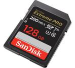 Cartão Sdxc Sandisk Extreme Pro 128 Gb Uhs-i 200 Mb/s 90 Mb/s Resistente