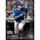 Cartas colecionáveis Topps Now 2016 MLB Chicago Cubs Javier Baez 657