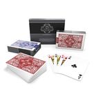 Cartas de baralho: balas, plástico impermeável, 2 decks, tamanho de ponte Cartas de baralho: balas, plástico impermeável, 2 decks, tamanho de ponte